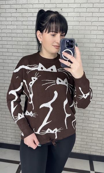 Свитер Shipi (46-50) 25402 brown (деми)