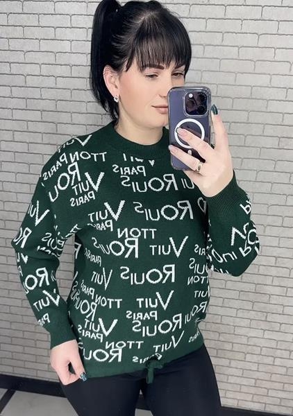 Свитер LeVisha (52-56) 25401 green (деми)