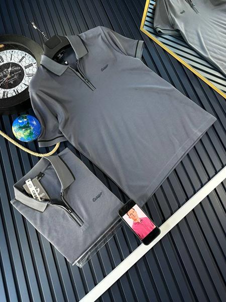 Футболка 2BRO (M-2XL) BR405 grey (лето)