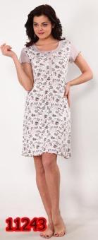 Ночнушка Disneyopt (S-XL) 11243 white (лето)