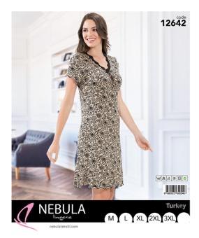 Ночнушка Disneyopt (M-3XL) 12642 beige (лето)