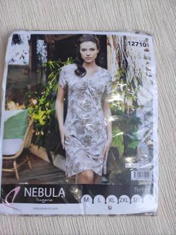 Ночнушка Disneyopt (M-3XL) 12710 grey (лето)