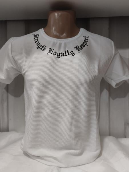 Футболка Panda (M-2XL) 1602 white (лето)