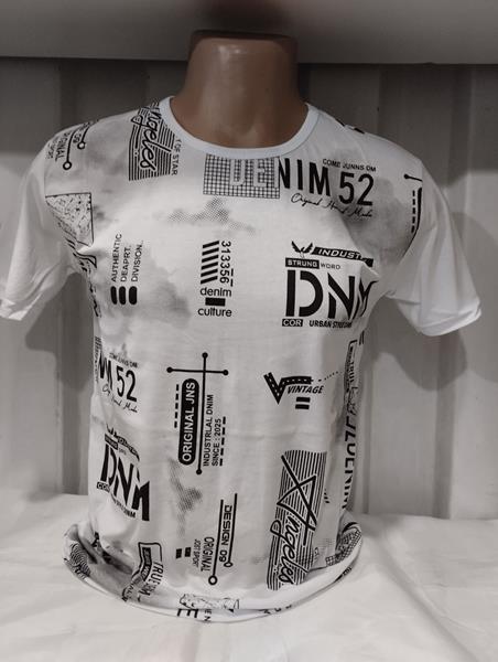 Футболка Panda (M-2XL) 1629 white (лето)