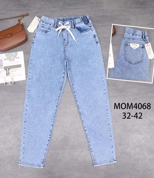 Джинсы Vindassion (32-42) 4068 l.blue (деми)