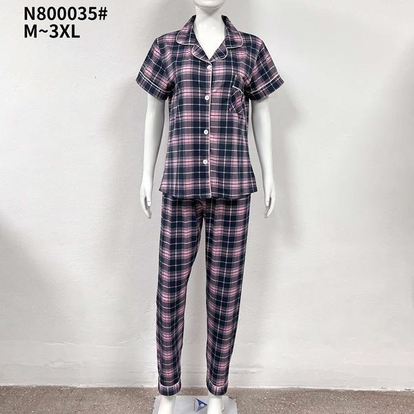 Пижама Brilliant (M-3XL) 800035 navy (лето)