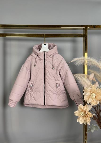 Куртка Delfinka (116-140) 1107 pink (деми)