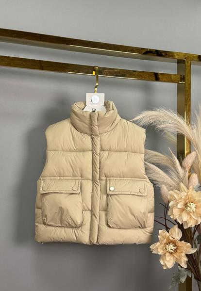 Жилетка Delfinka (100-140) 8131 beige (деми)