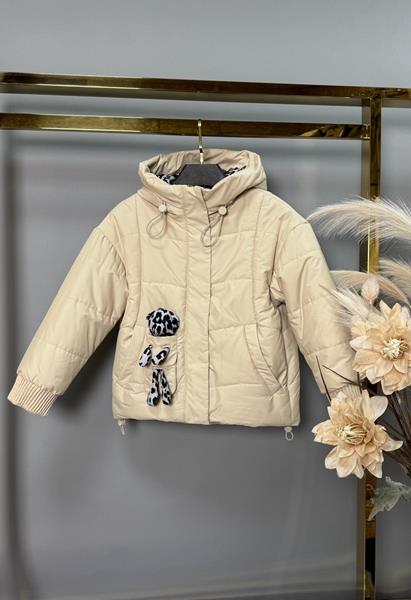 Куртка Delfinka (122-146) DF11 l.beige (деми)