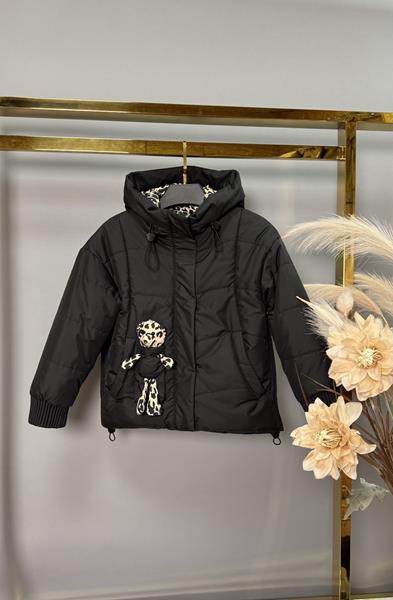Куртка Delfinka (122-146) DF9 black (деми)