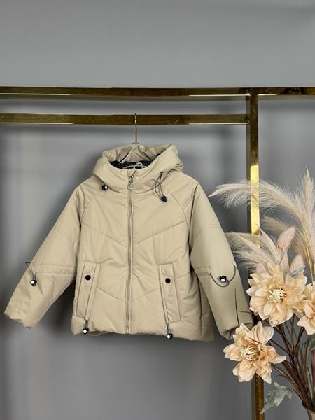 Куртка Delfinka (122-164) W6660 beige (деми)
