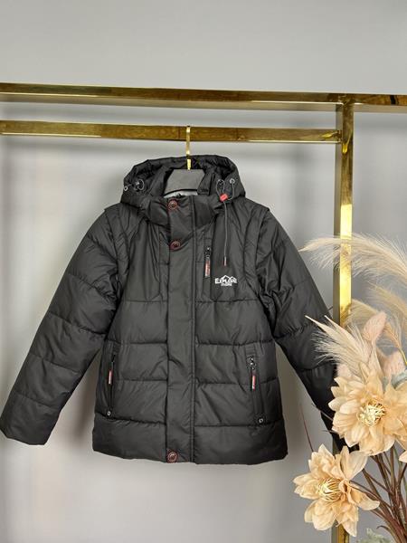 Куртка Delfinka (134-158) WK36 black (деми)