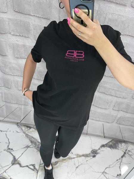 Футболка Karon (S-L) 5003 black (лето)