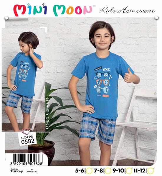 Пижама Disneyopt (5-12) 0582 l.blue (лето)