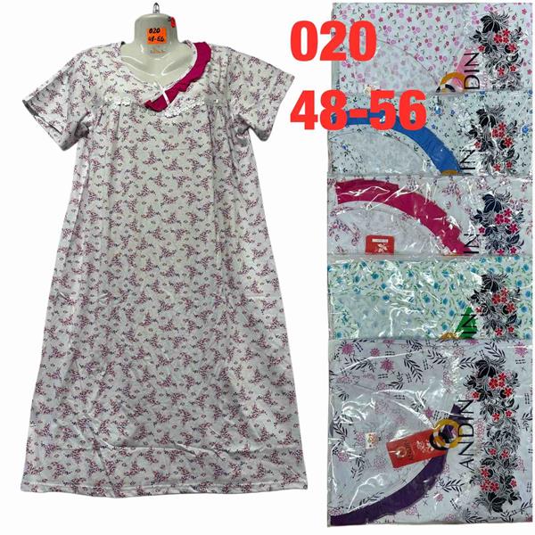 Ночнушка HomeWear (48-56) 020 mix (лето)