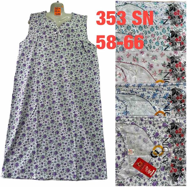 Ночнушка HomeWear (58-66) 353SN mix (лето)
