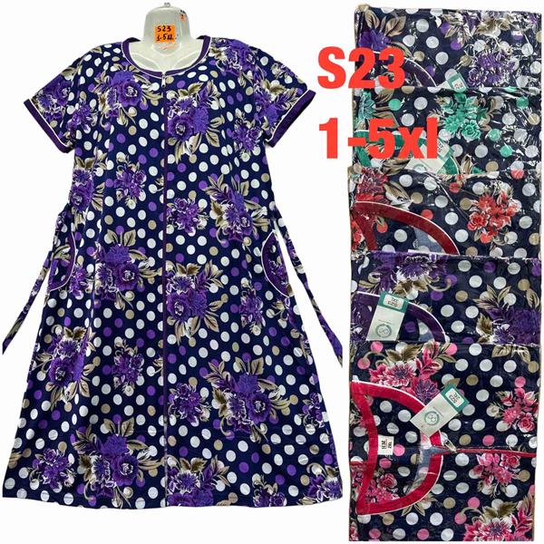 Халат HomeWear (48-58) S23 mix (лето)