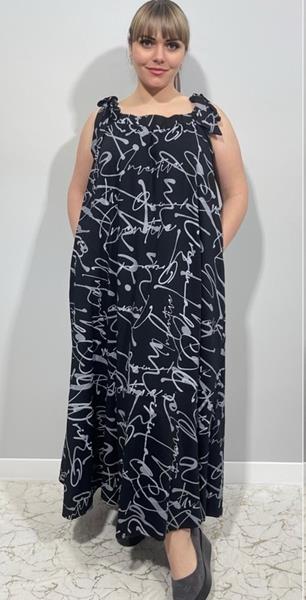 Сарафан BASE (48-52) 1109D black (лето)