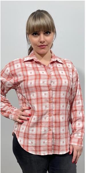 Рубашка BASE (XL-5XL) 504+ beige (деми)