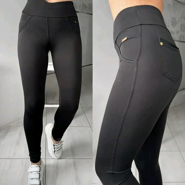 Лосины Sport style (XL-4XL) 5012 black (деми)