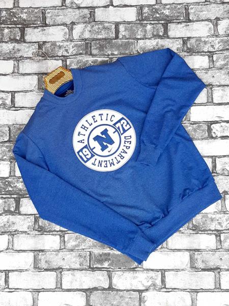 Свитер Sport style (M-2XL) 81 blue (деми)