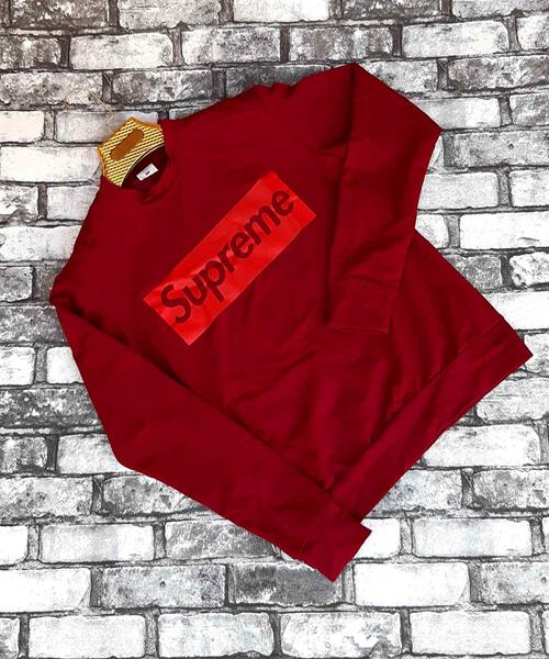 Свитер Sport style (M-2XL) 81-3 red (деми)