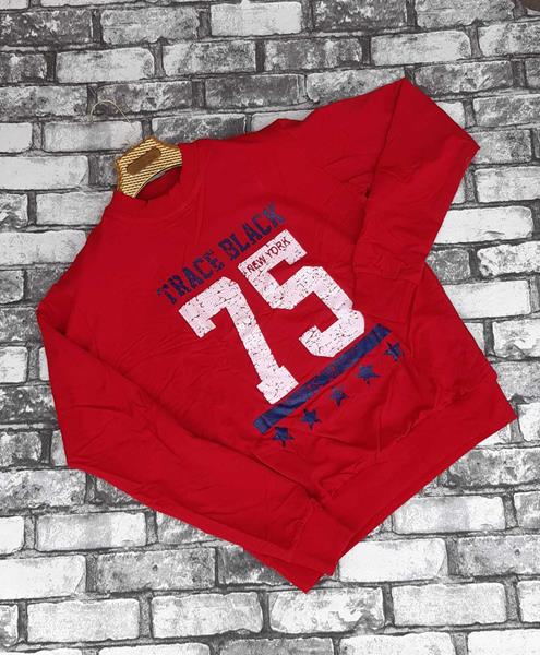 Свитер Sport style (M-2XL) 81-7 red (деми)