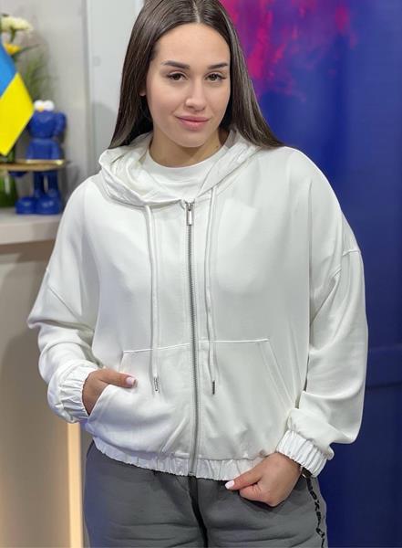 Кофта спорт Dalkosti Shop (42-48) 25120 white (деми)