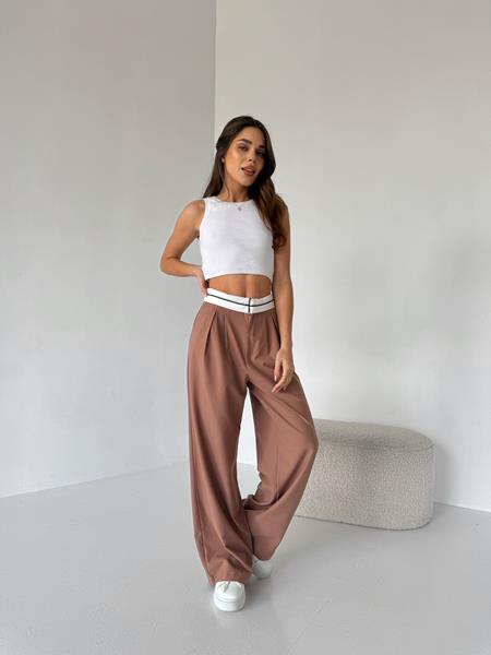 Штаны спорт Dalkosti Shop (XS-L) DS198 brown (деми)