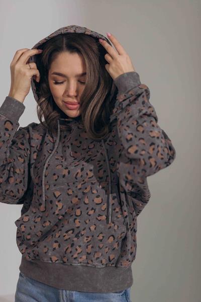 Худи Dalkosti Shop (S-L) DS230 grey (деми)