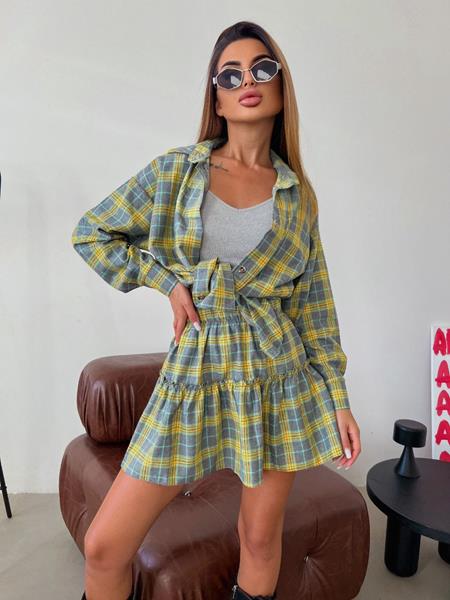 Костюм Beliakova (42-50) 631 grey-yellow (деми)