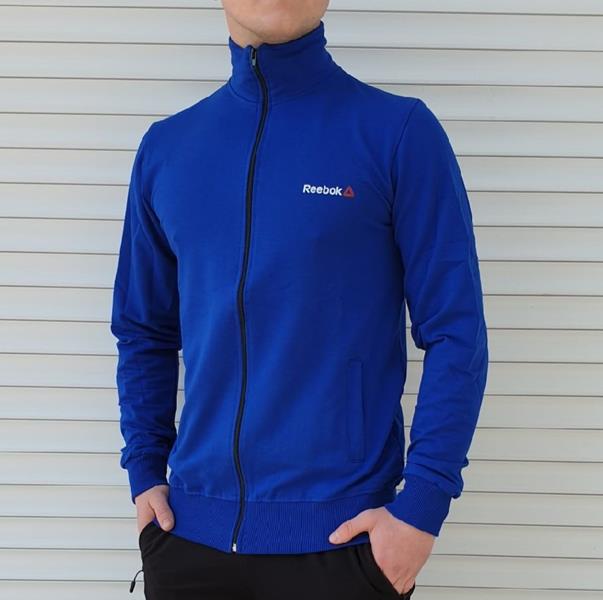 Кофта спорт Sport style (M-2XL) 23-1-3 blue (деми)