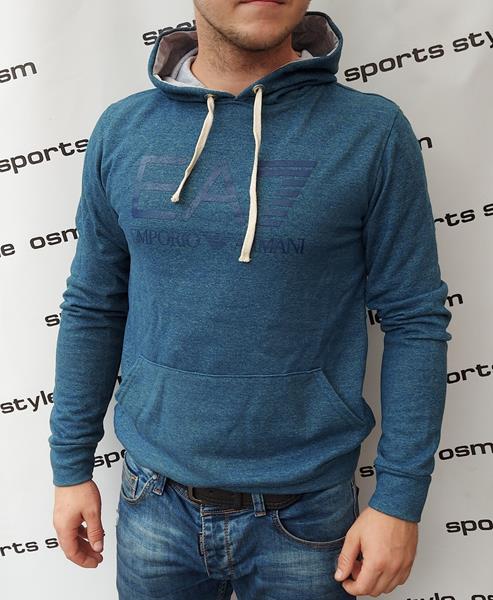 Худи Sport style (M-2XL) 23-1-4 blue (деми)