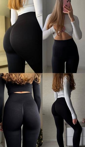 Лосины Hoan (M-2XL) 560 black (деми)