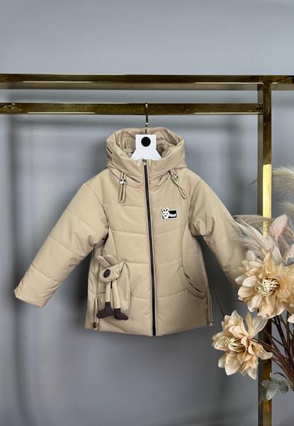 Куртка Delfinka (98-122) 1120 beige (деми)