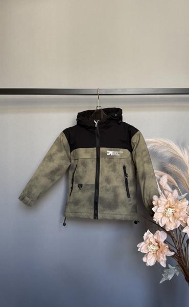 Куртка Delfinka (116-134) 20990 khaki (деми)