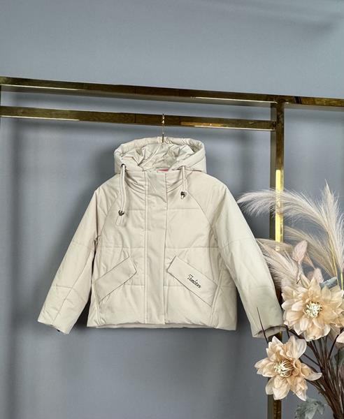 Куртка Delfinka (110-134) 6659 l.beige (деми)