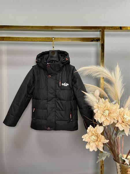 Куртка Delfinka (104-128) A36 black (деми)