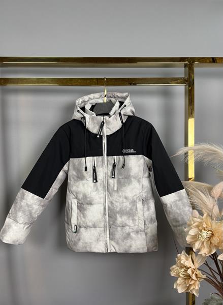 Куртка Delfinka (122-146) B50 l.grey (деми)
