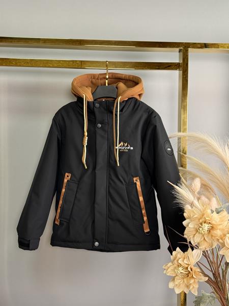 Куртка Delfinka (134-158) B807 black (деми)