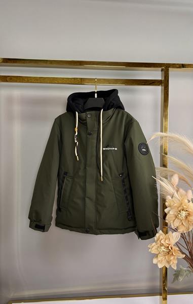 Куртка Delfinka (134-158) B807 khaki (деми)