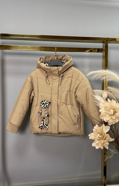 Куртка Delfinka (122-146) DF10 brown (деми)