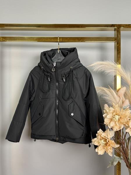 Куртка Delfinka (122-146) HL903 black (деми)