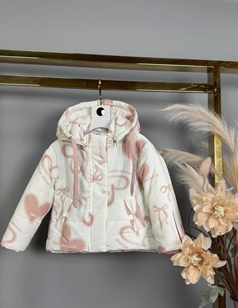 Куртка Delfinka (68-92) M877 white-beige (деми)