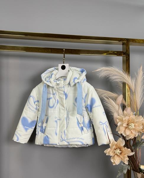 Куртка Delfinka (68-92) M877 white-l.blue (деми)