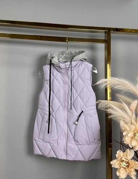 Жилетка Delfinka (140-164) MJ73 lilac (деми)