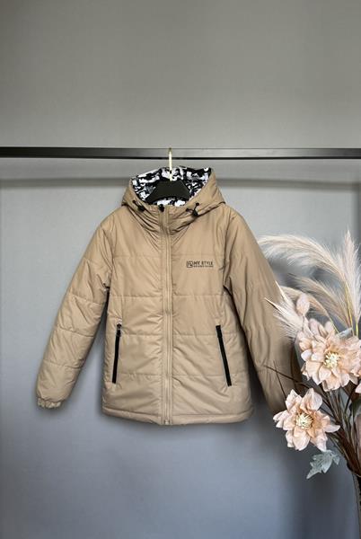 Куртка Delfinka (134-158) MY611 beige (деми)