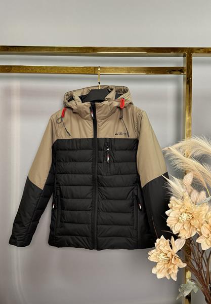 Куртка Delfinka (140-164) WK17 black-beige (деми)