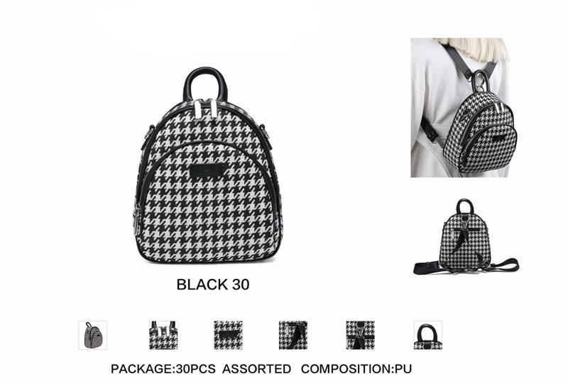 Рюкзак Chus (23*8.5*26) SH-8624-30 white-black (деми)