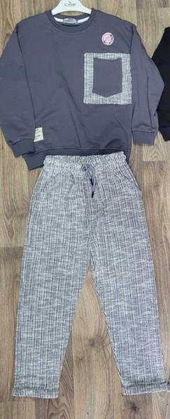 Костюм спорт iBamBino (4-11) IB182 grey (деми)